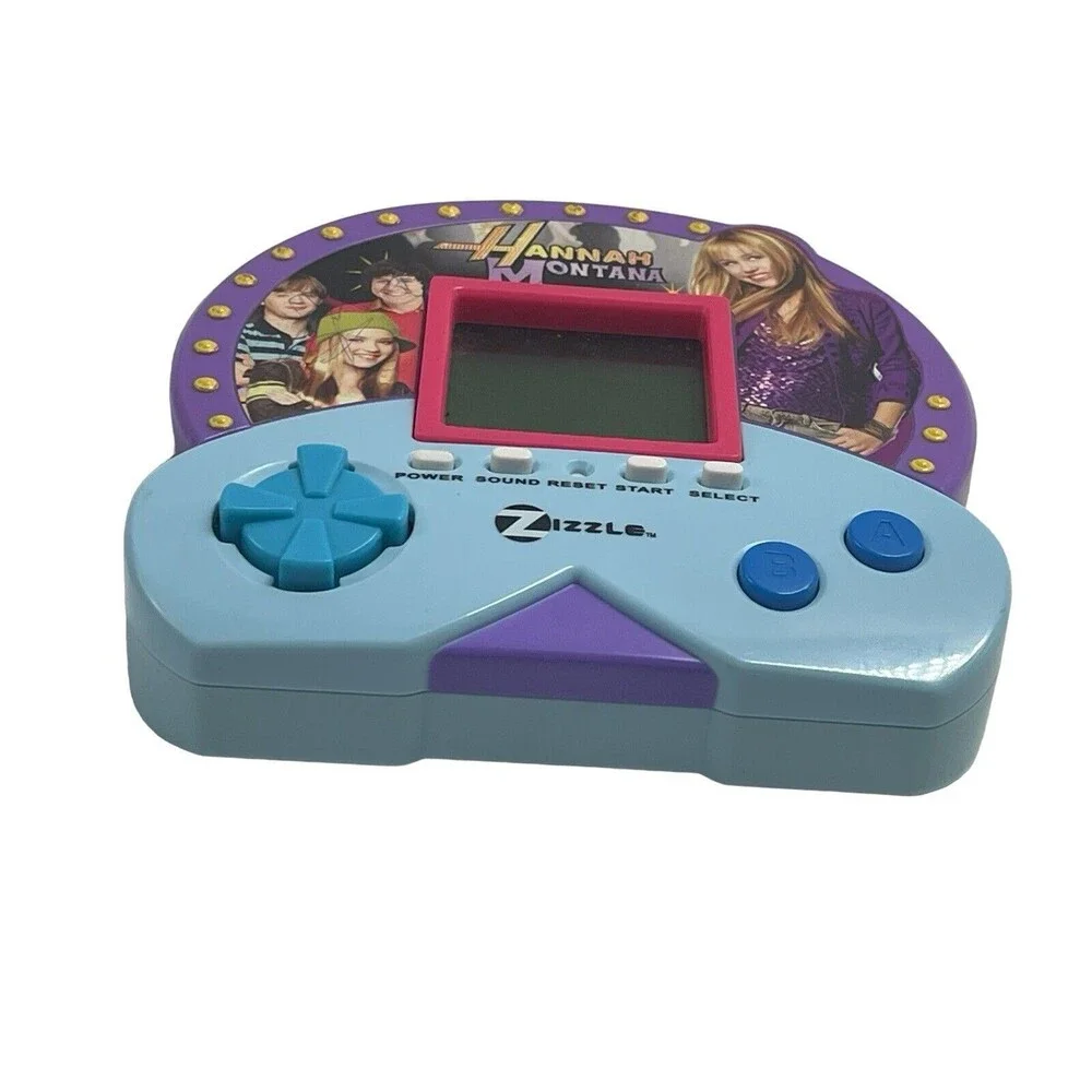 Hannah Montana Handheld Electronic Game - Zizzle -  Miley Cyrus Disney 1-C